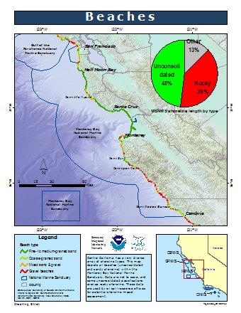 beaches map