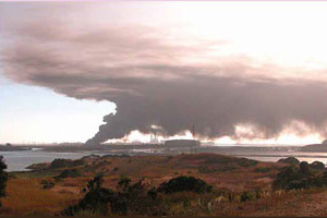 Power Plant Fire