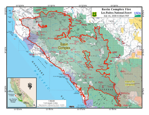 Map of Basin complex