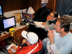 TIS - Scientists Collecting Data
