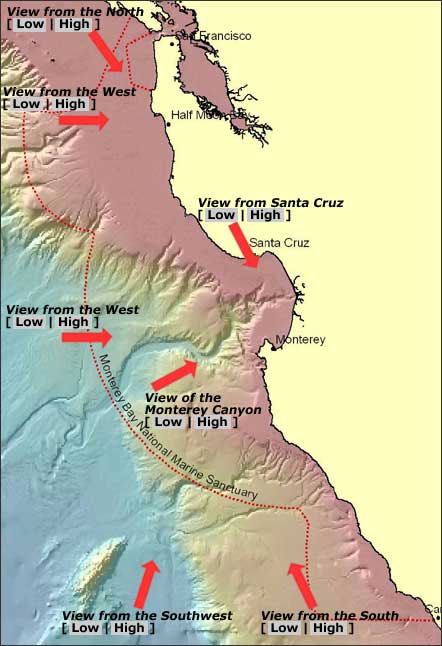 MBNMS map